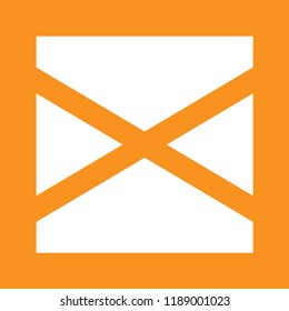 garment care symbol, stock vector illustration, EPS10.