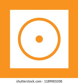 garment care symbol, stock vector illustration, EPS10.