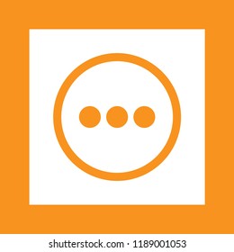 garment care symbol, stock vector illustration, EPS10.