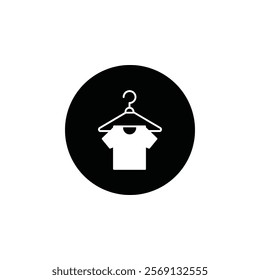 Garment icon Vector flat thin line illustration