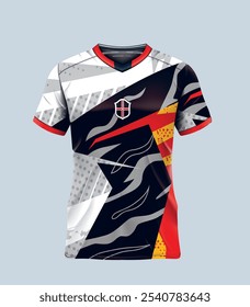 ropa, diseño de jersey, tela, ilustración, lejos, tienda, nación, signo, venta al por menor, 3D, realista, identidad, kit, malla, nuevo, equipo, hogar, taza, ciclismo, deporte, maqueta, equipo, fútbol, fútbol, gráfico,