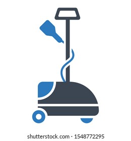 Garment Steamer Appliance Laundry Vector housekeeping Icon design