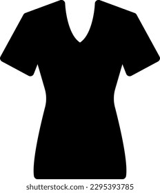 garments Vector illustration on a transparent background. Premium quality symmbols. Glyphs vector icons for concept and graphic design. 
