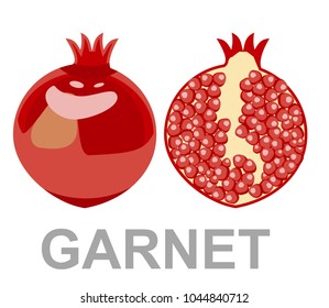 garnet icon entirely and in a cut