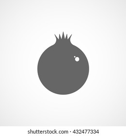 Garnet Icon On White Background