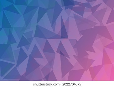 Garnet Low Poly Abstract Geometric Dynamic Textured. Fondo del cartel de polígono. Composición De Forma Colorida Del Agua Del Mar.