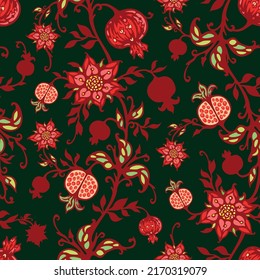 Cuchillo, patrón floral sin fisuras, adorno, textiles, frutas, verano, gráficos vectoriales