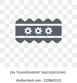Garter icon. Garter design concept from Wedding and love collection. Simple element vector illustration on transparent background.
