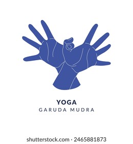 GARUDA MUDRA. Powerful Yoga Hand Mudras for Optimal Health. Hand gestures