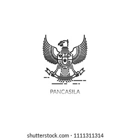 Garuda Pancasila Indonesia Icon