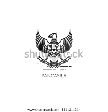 Garuda Pancasila Indonesia Icon