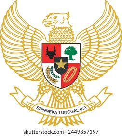 Garuda Vektorgrafik Design, Symbol von Indonesien