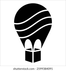 Gas Ballon Icon Element For Design