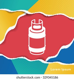 Gas barrel icon