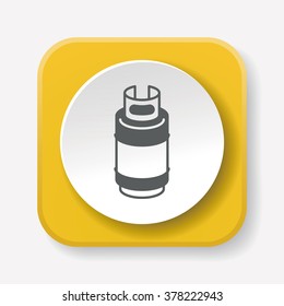 Gas barrel icon