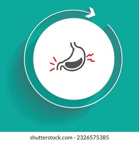 Diseño vectorial de iconos de gas y de blogueo