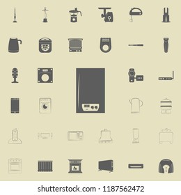 a gas boiler icon. Electro icons universal set for web and mobile