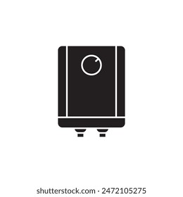 gas boiler icon, template for graphic and web design. vector illustration
