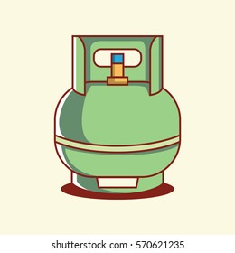 Gas Bottle Icon