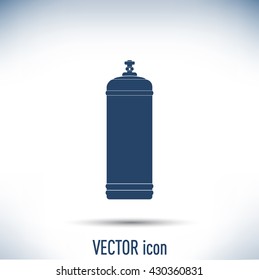 Gas Bottle Vector Icon