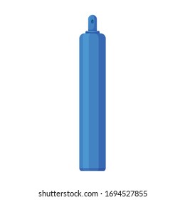 Gas bottle vector icon.Cartoon vector icon isolated on white background gas bottle.