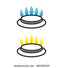 gas burner  icon 