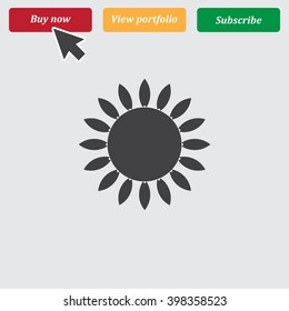 gas burner Icon Vector