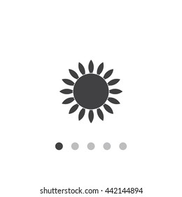 gas burner Icon Vector