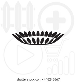 gas burner icon. vector design