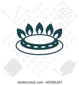 gas burner icon. vector design