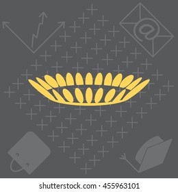gas burner icon. vector design