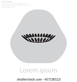 gas burner icon. vector design