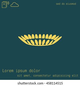 gas burner icon. vector design