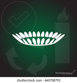 gas burner icon. vector design