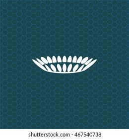 gas burner icon. vector design