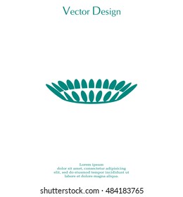 gas burner icon. vector design