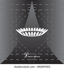 gas burner icon. vector design