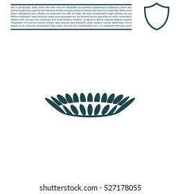 gas burner icon. vector design