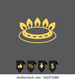 gas burner icon. vector design