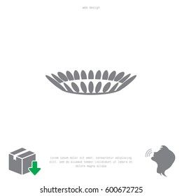 gas burner icon. vector design