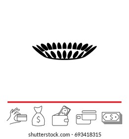 gas burner icon. vector design