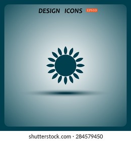 gas burner gas stove. icon. vector design