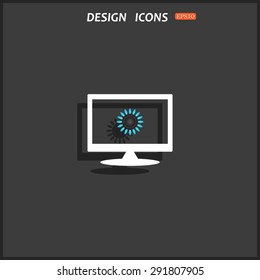 gas burner gas stove. icon. vector design