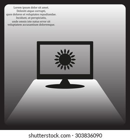 gas burner gas stove. icon. vector design