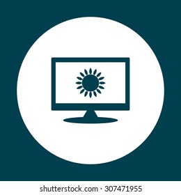 gas burner gas stove. icon. vector design