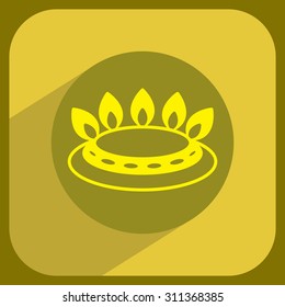gas burner gas stove. icon. vector design