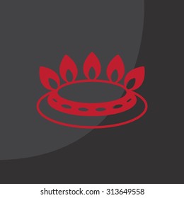 gas burner gas stove. icon. vector design