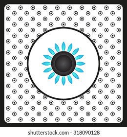 gas burner gas stove. icon. vector design