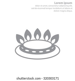 gas burner gas stove. icon. vector design
