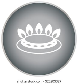 gas burner gas stove. icon. vector design